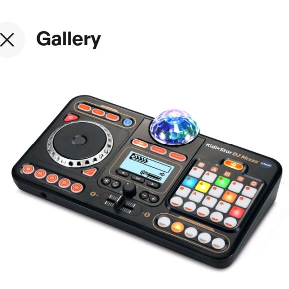 New! VTech KidiStar DJ Mixer Sound-Mixing Music Maker With Party Lights NIB NWT - Picture 3 of 5